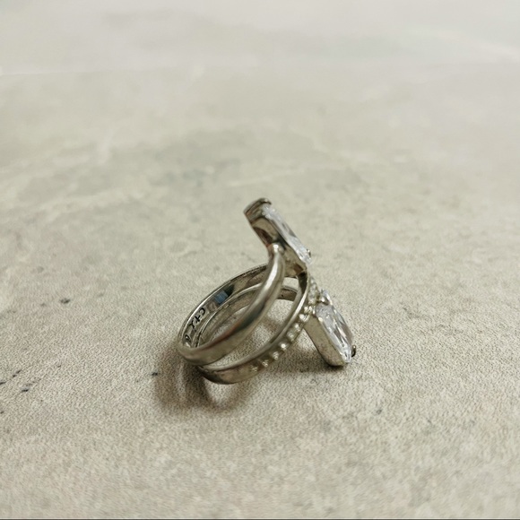 Chloe + Isabel Cocktail Hour CZ Spiral Wrap Ring - Picture 5 of 5